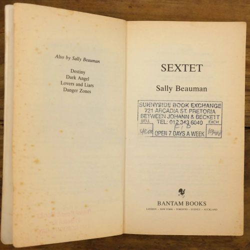 Sextet | Bargain Bin | Mickle & More Second-Hand Books
