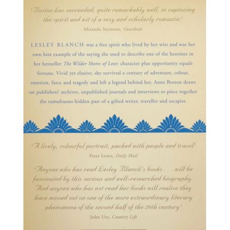 Lesley Blanch - Inner Landscapes, Wilder Shores | Memoir | Mickle & More Second-Hand Books