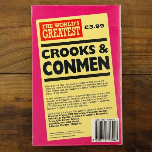 The World's Greatest - Crooks & Conmen | True Crime | Mickle & More Second-Hand Books