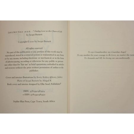 Life's Not Yoga, Or Is It...? | Emotional / Mental | Mickle & More Second-Hand Books