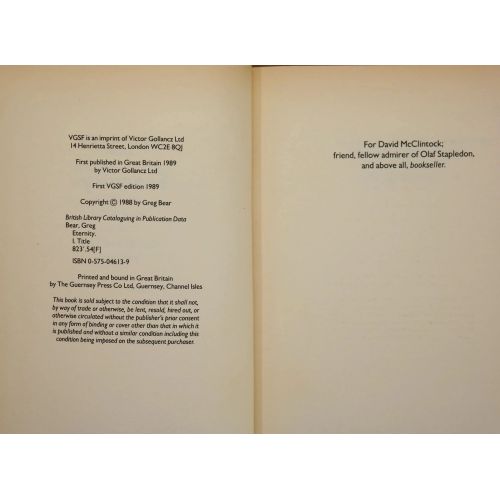 Eternity | Sci-Fi | Mickle & More Second-Hand Books