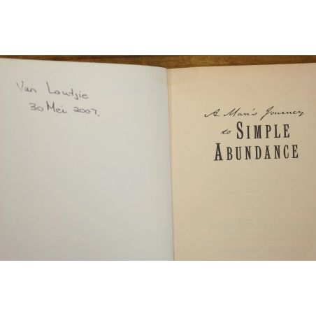 A Man's Journey To Simple Abundance | Emotional / Mental | Mickle & More Second-Hand Books