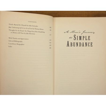 A Man's Journey To Simple Abundance | Emotional / Mental | Mickle & More Second-Hand Books