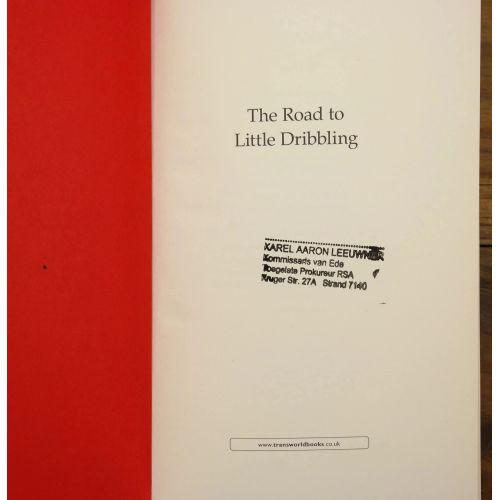 The Road To Little Dribbling | Travel | Mickle & More Second-Hand Books