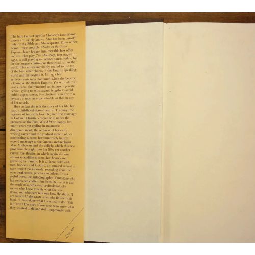Agatha Christie - An Autobiography | Autobiographies | Mickle & More Second-Hand Books