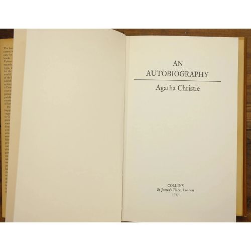 Agatha Christie - An Autobiography | Autobiographies | Mickle & More Second-Hand Books