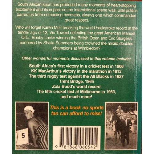 Great Moments in South African Sport | Sports | Mickle & More Second-Hand Books