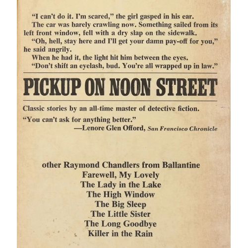 Pickup On Noon Street | Mystery | Mickle & More Second-Hand Books