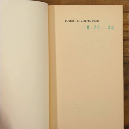 Poirot Investigates | Mystery | Mickle & More Second-Hand Books