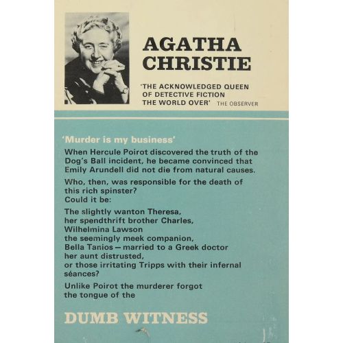 Dumb Witness | Mystery | Mickle & More Second-Hand Books