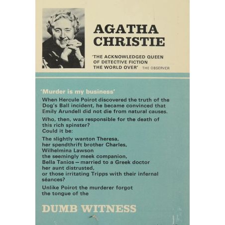 Dumb Witness | Mystery | Mickle & More Second-Hand Books