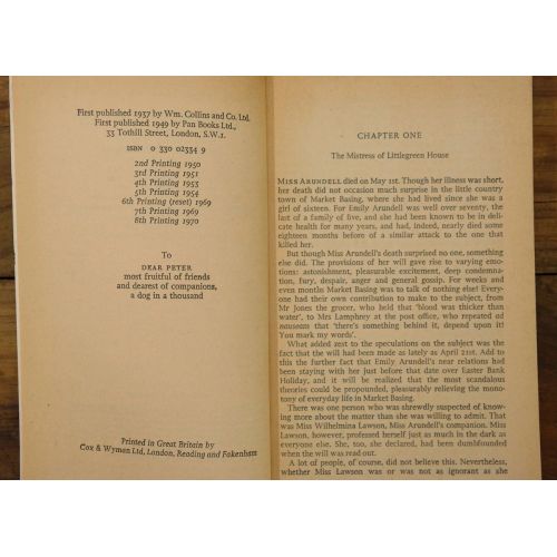 Dumb Witness | Mystery | Mickle & More Second-Hand Books