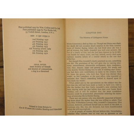 Dumb Witness | Mystery | Mickle & More Second-Hand Books