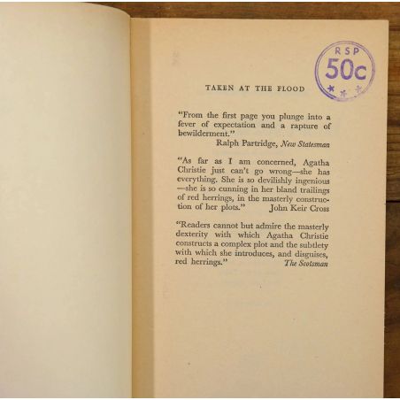 Taken At The Flood | Mystery | Mickle & More Second-Hand Books