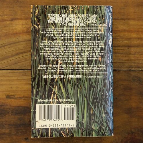 Death In The Long Grass | Collectables | Mickle & More Second-Hand Books