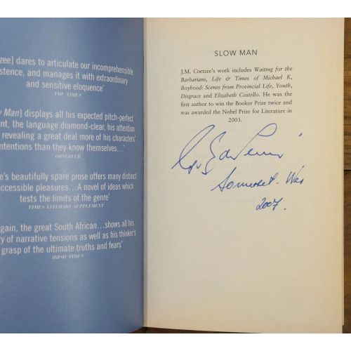 Slow Man | Literary | Mickle & More Second-Hand Books