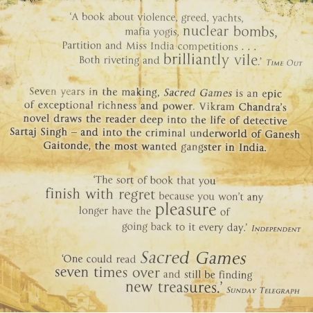Sacred Games | Literary | Mickle & More Second-Hand Books