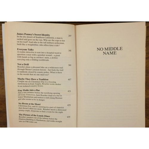 No Middle Name: The Complete Collected Short Stories | Thriller | Mickle & More Second-Hand Books