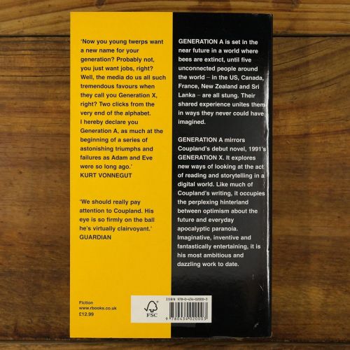 Generation A | Fiction | Mickle & More Second-Hand Books