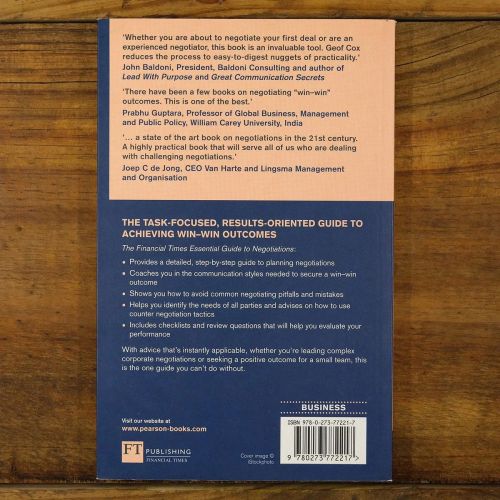 Negotiations - Essential Guide | Business | Mickle & More Second-Hand Books
