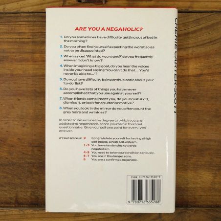 Negaholics: Overcome Your Lack of Confidence | Emotional / Mental | Mickle & More Second-Hand Books