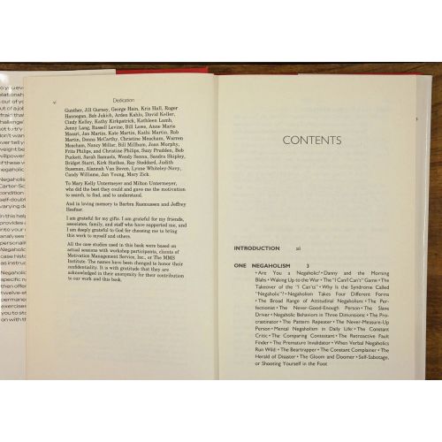 Negaholics: Overcome Your Lack of Confidence | Emotional / Mental | Mickle & More Second-Hand Books