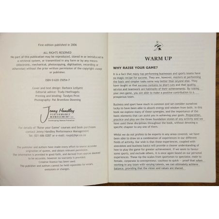 Raise Your Game: Manage Your Performance for a Win in Business | Business | Mickle & More Second-Hand Books