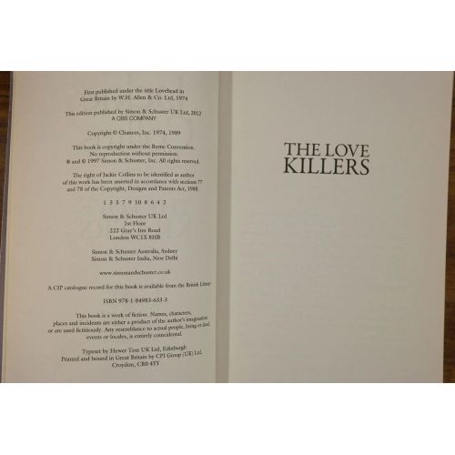 The Love Killers | Suspense | Mickle & More Second-Hand Books