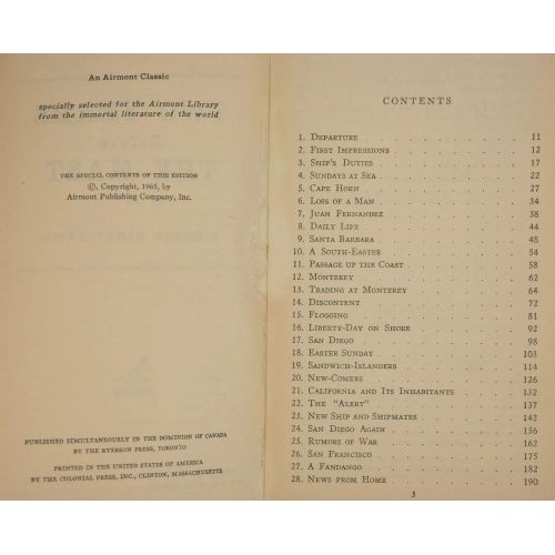 Two Years Before The Mast | Travel | Mickle & More Second-Hand Books