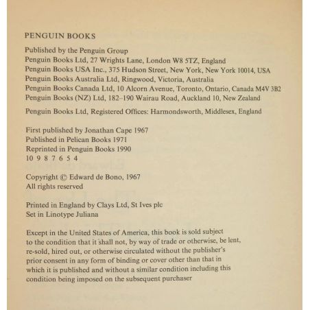 The Use Of Lateral Thinking | Business | Mickle & More Second-Hand Books