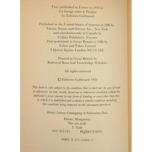 The Sea Wall | Classics | Mickle & More Second-Hand Books