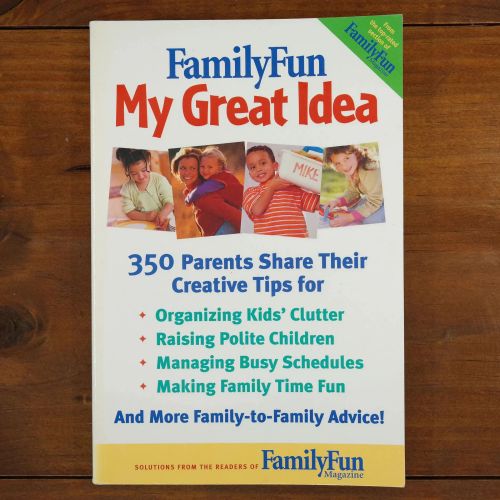 FamilyFun - My Great Idea | Parenting | Mickle & More Second-Hand Books
