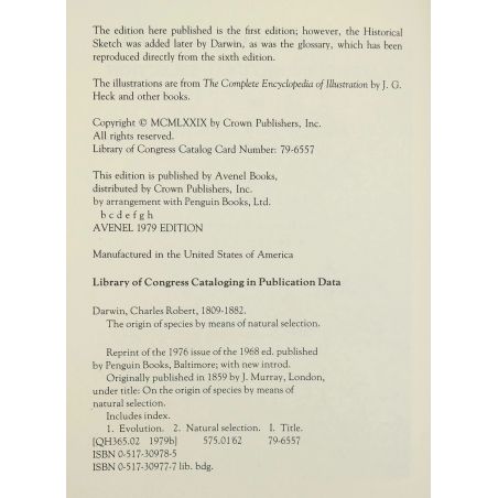 The Origin Of Species | Science | Mickle & More Second-Hand Books