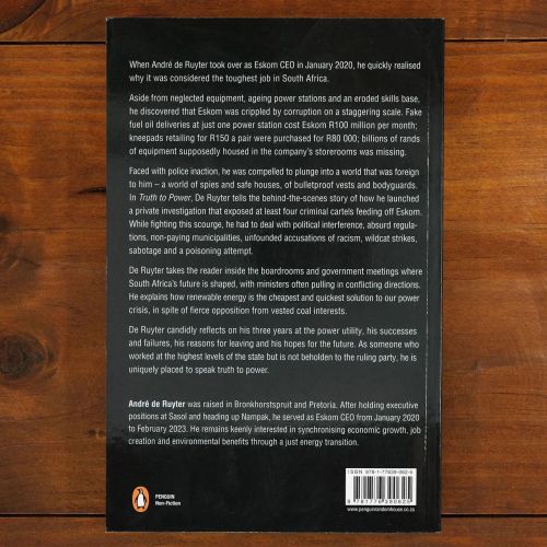 Truth to Power: My Three Years Inside Eskom | Politics | Mickle & More Second-Hand Books