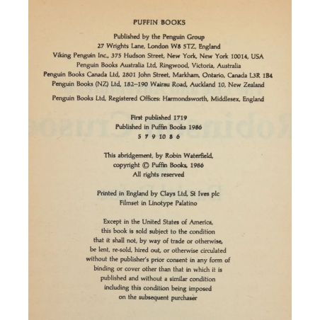 Robinson Crusoe | Classics | Mickle & More Second-Hand Books