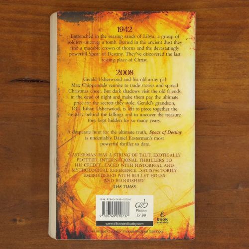 Spear Of Destiny | Action / Adventure | Mickle & More Second-Hand Books