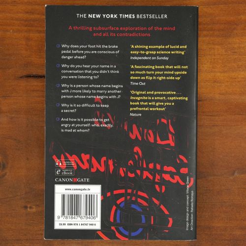 Incognito: The Secret Lives of the Brain | Science | Mickle & More Second-Hand Books