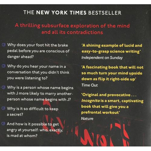Incognito: The Secret Lives of the Brain | Science | Mickle & More Second-Hand Books