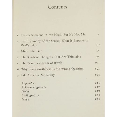 Incognito: The Secret Lives of the Brain | Science | Mickle & More Second-Hand Books