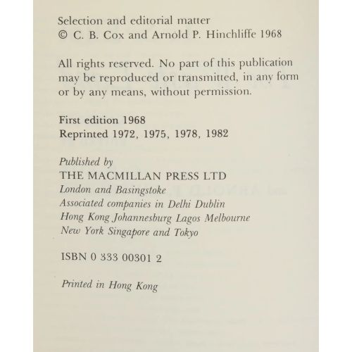 The Waste Land: A Casebook | Literary Criticism | Mickle & More Second-Hand Books
