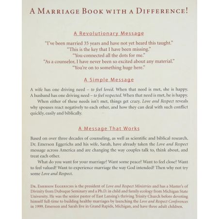 Love And Respect: The Respect He Desperately Needs | Relationships | Mickle & More Second-Hand Books