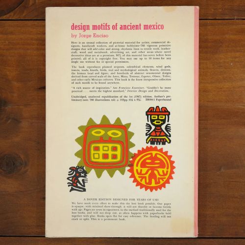 Design Motifs Of Ancient Mexico | Arts & Literature | Mickle & More Second-Hand Books