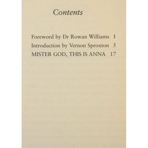 Mister God, This Is Anna | Classics | Mickle & More Second-Hand Books