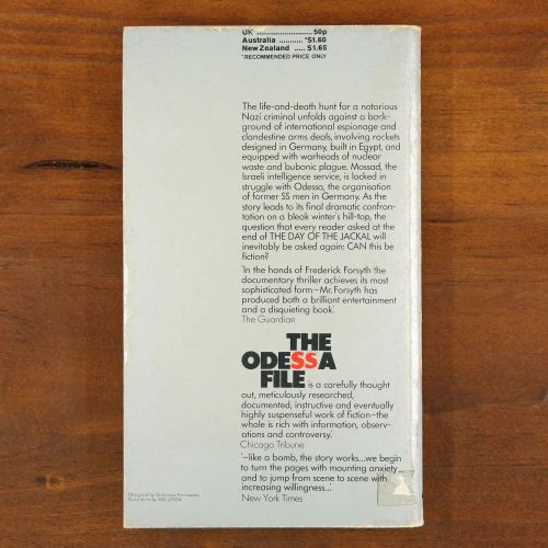 The Odessa File | Thriller | Mickle & More Second-Hand Books