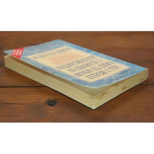 All I Really Need To Know I Learned In Kindergarten | Personal Growth | Mickle & More Second-Hand Books