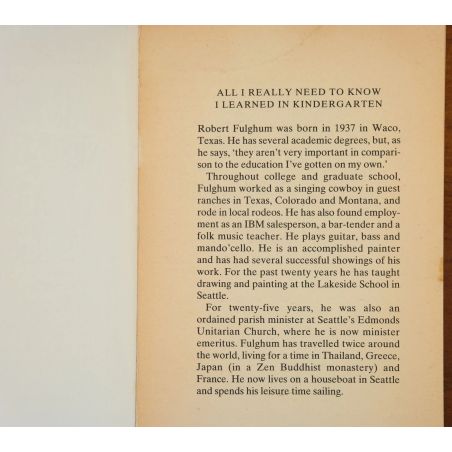 All I Really Need To Know I Learned In Kindergarten | Personal Growth | Mickle & More Second-Hand Books