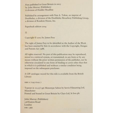 A Million Little Pieces | Biographies | Mickle & More Second-Hand Books