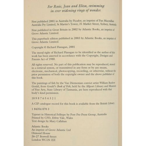 Gould's Book Of Fish | Historical Fiction | Mickle & More Second-Hand Books
