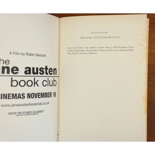 The Jane Austen Book Club | Contemporary | Mickle & More Second-Hand Books