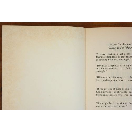 "Surely You're Joking Mr. Feynman!": Adventures of a Curious Character | Memoir | Mickle & More Second-Hand Books